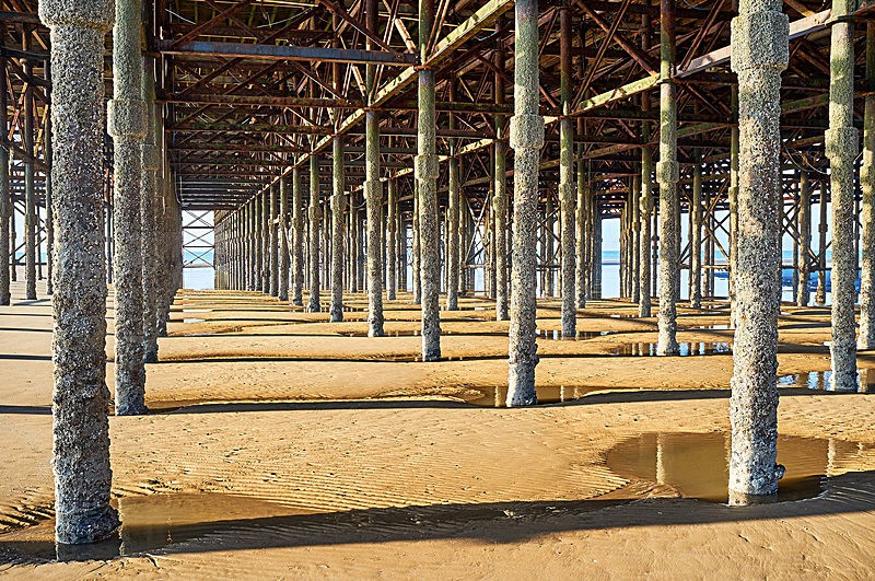 Under the Pier - Blackpool and Coast