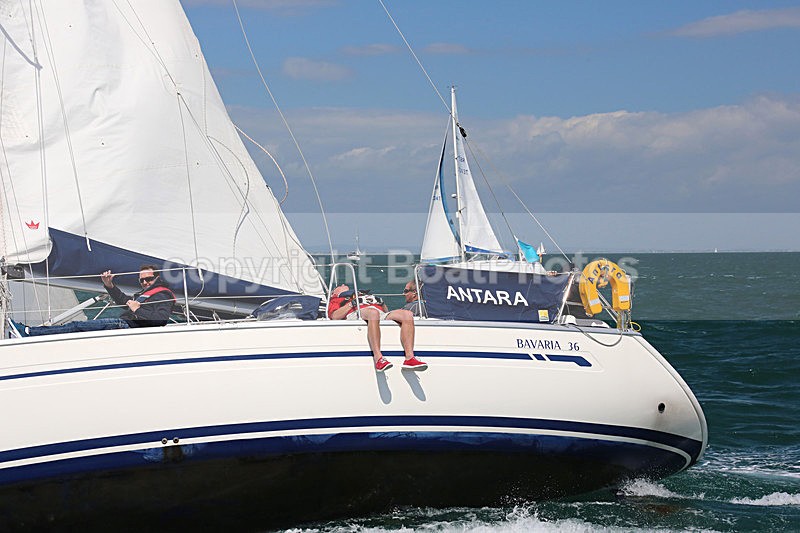 150627 ANTARA GBR 2425L BAVARIA 36 WT7A9951_E - ROUND THE ISLAND RACE - SATURDAY 27th JUNE 2015