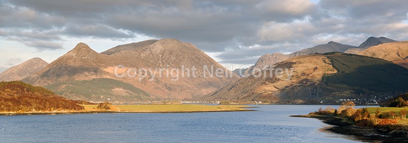 Pap Of Glencoe, Loch Leven, Highland - Panoramic format