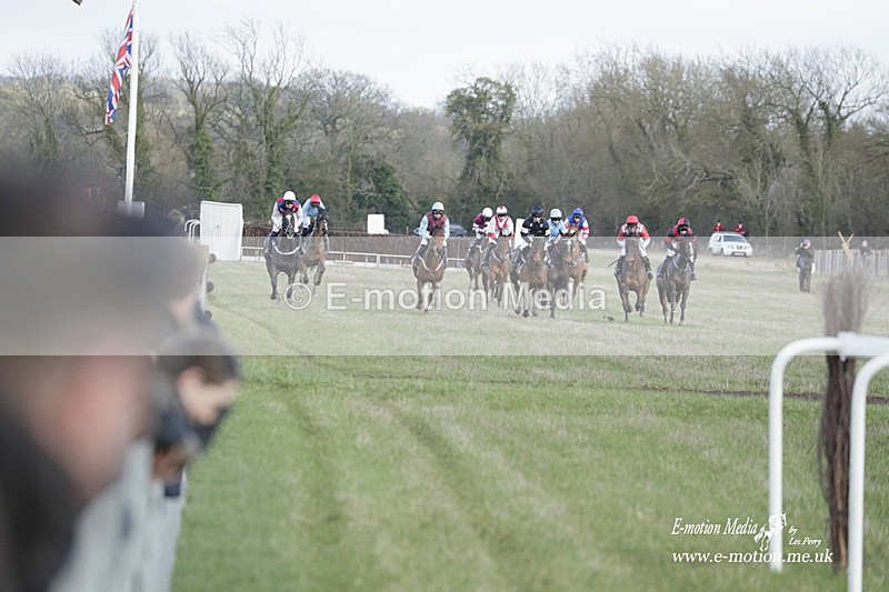 PtP 180323 1417 - Shelfield Park Races with Croome & West Warwickshire Hunt  18/03/23