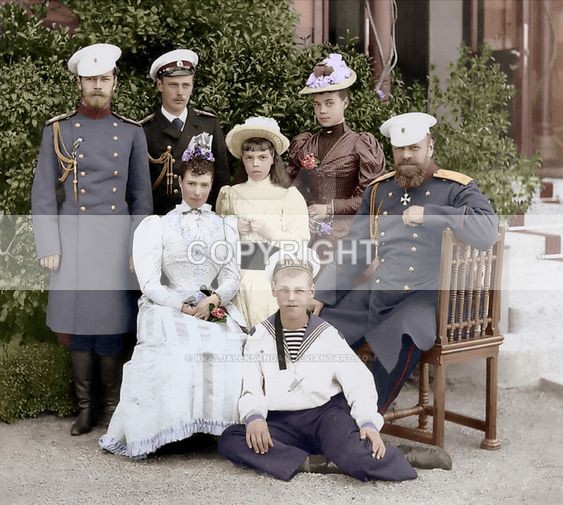 (R-103) Family Alexander III - Russian Royals