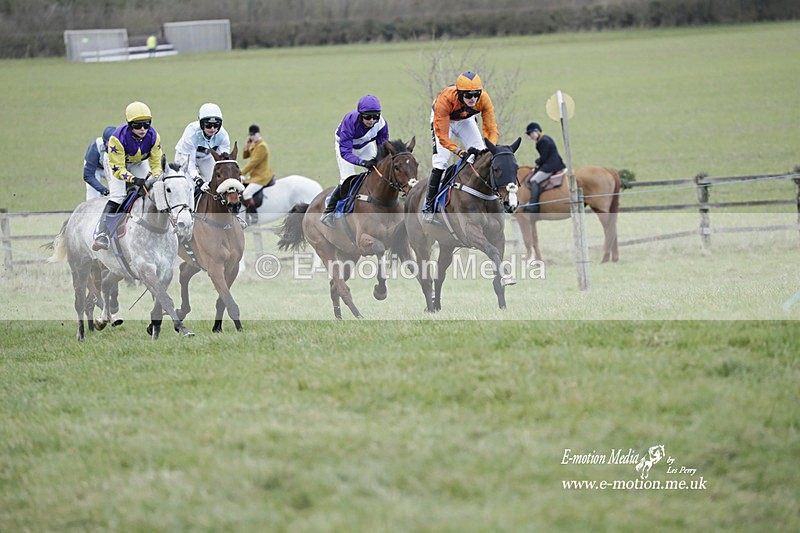 PtP 250223 0703 - Kimblewick Hunt Point-to-Point Kingston Blount 25/02/23