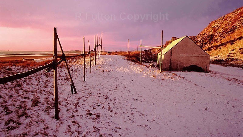 Snow at St Cyrus - Landscapes