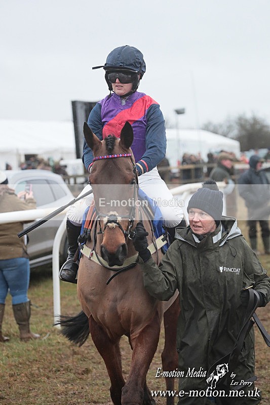 PtP 260125 424 - Cocklebarrow Point-to-Point racing with the Heythrop Hunt 26/01/25