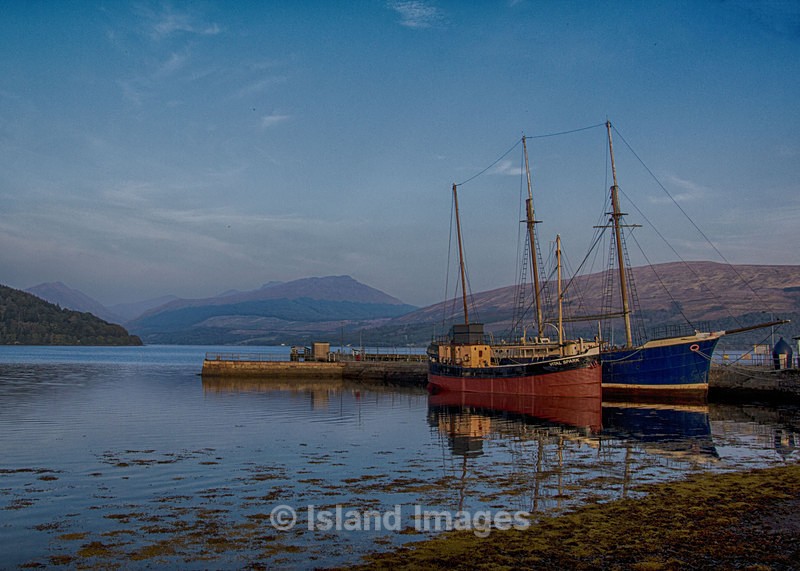 The two Ships at Inveraray pier - Inverary