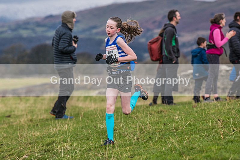 Cunswick U13-98 - Kendal Winter League Cunswick Scar Junior Under 13 Fell Race Sunday 26th January 2025
