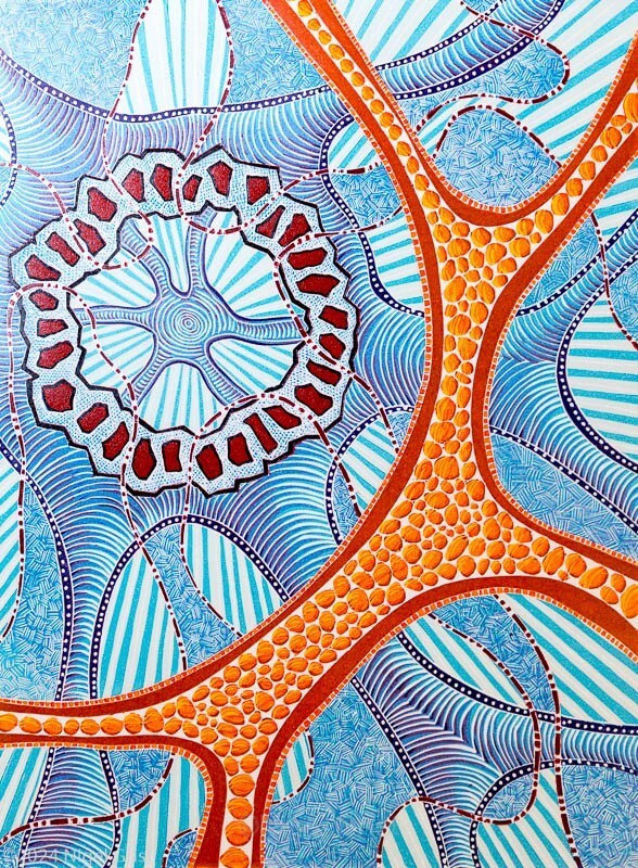  - Linocut