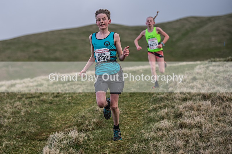 Arant Haw Juniors-152 - Kendal Winter League Arant Haw (Junior Races) Sunday 14th April 2024