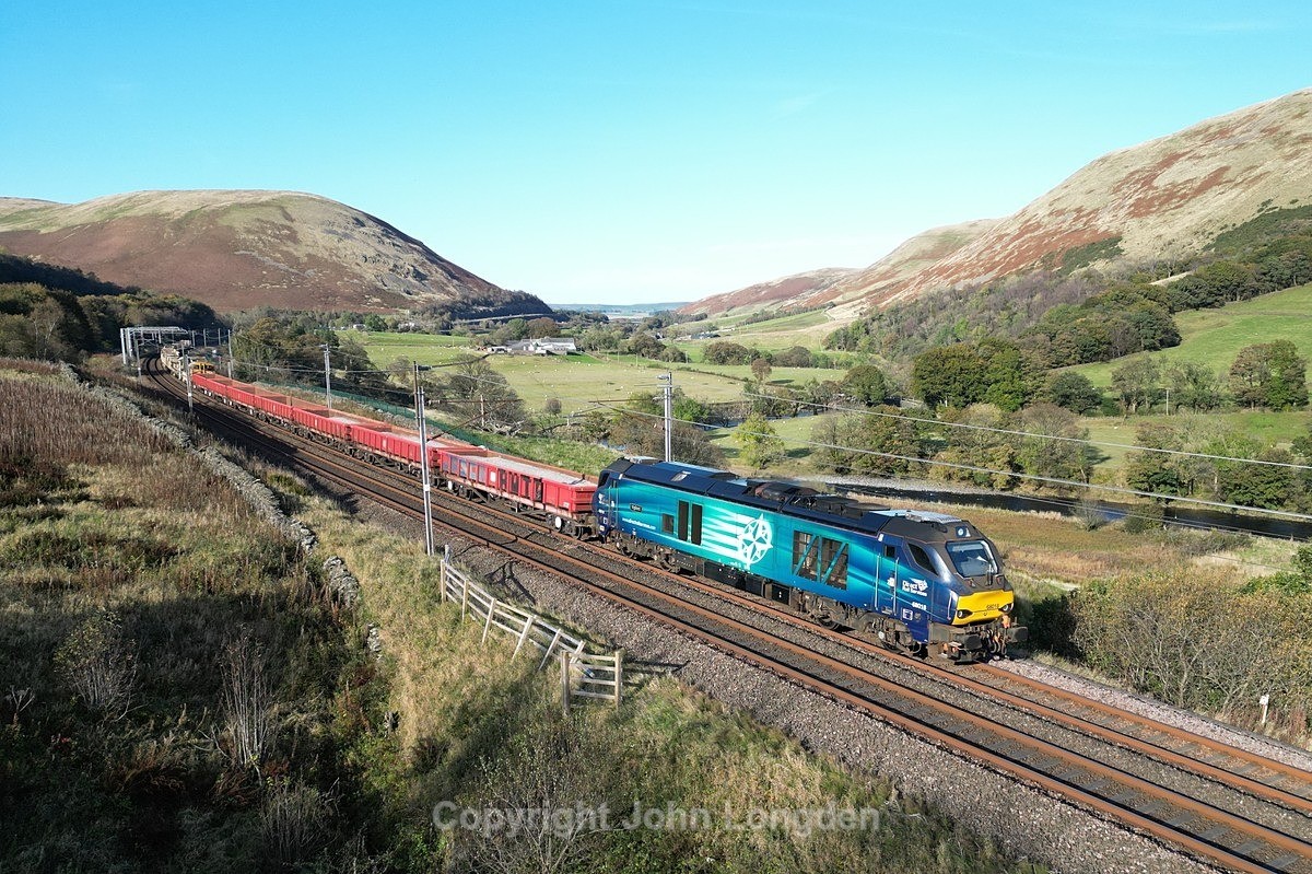 JL - 14.10.24 68018 6K05 Carlisle Yrad - Crewe, Dilicar Common - Latest shots