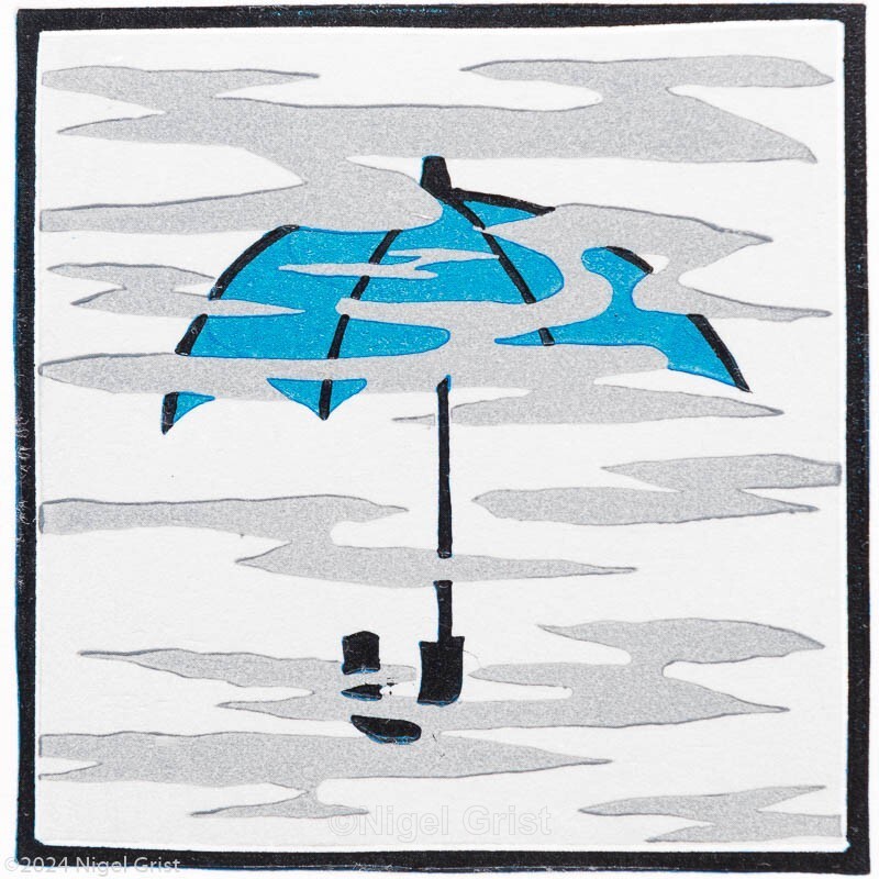  - Linocut