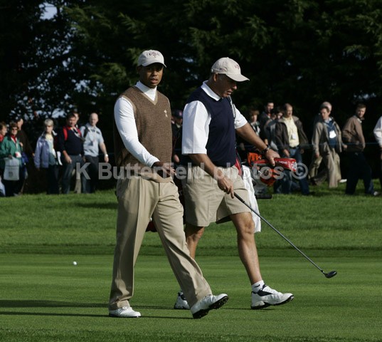 At the ryder cup - Sporting moments