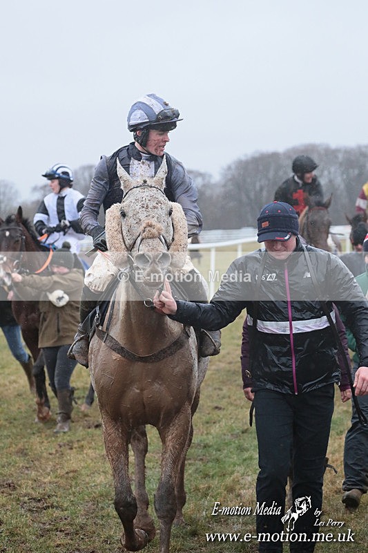 PtP 260125 623 - Cocklebarrow Point-to-Point racing with the Heythrop Hunt 26/01/25