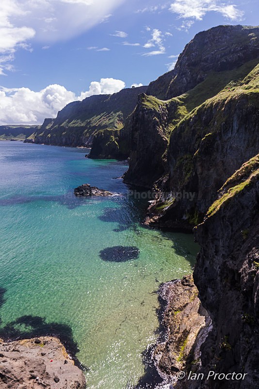 Carrick-a-Rede Ropebridge View - County Antrim
