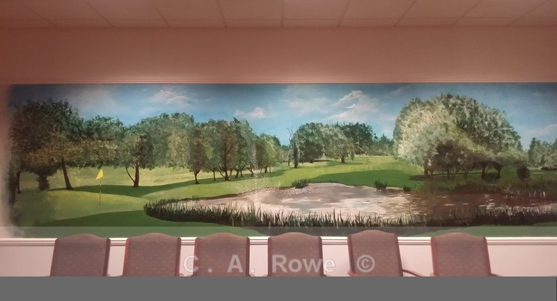 Spikes Bar Mural, Shirley Golf Club - Gallery 1