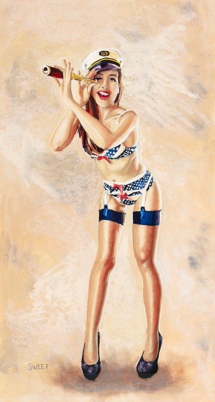 The Captain - Paintings