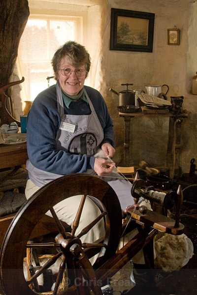 The Spinner - Scottish People Portraits