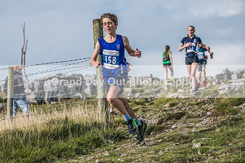 Year 8-9-213 - The English Schools Fell Running Championship Giggleswick Year 8-9 Sunday 6th October 2024