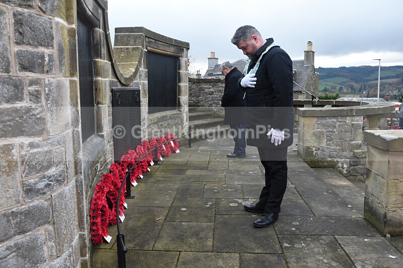 40 - Remembrance Sunday in Selkirk 2024