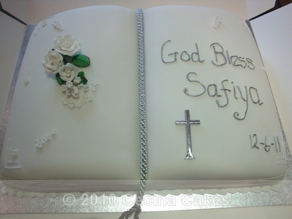 Bible Cake - Celebration including Photo cake (Click on picture to enlarge)