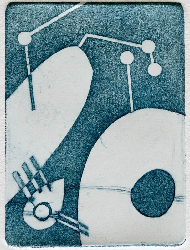  - Drypoint & Etching