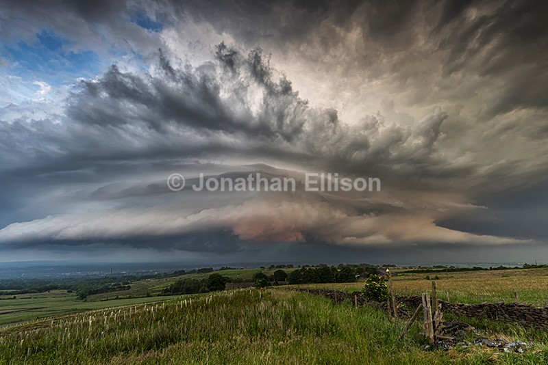 Storm Cell - Lancashire