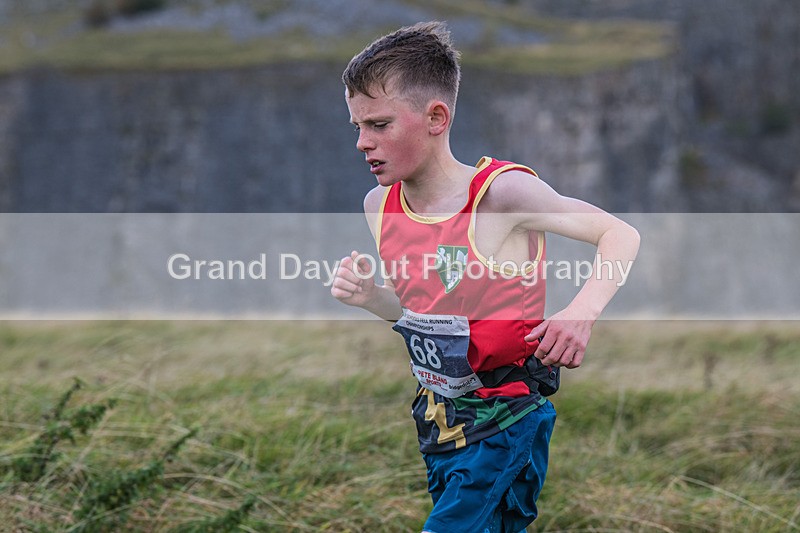 ESFRC Year 7-23 - English Schools Fell Running Championships Year 7 Giggleswick Saturday 1st October 2022