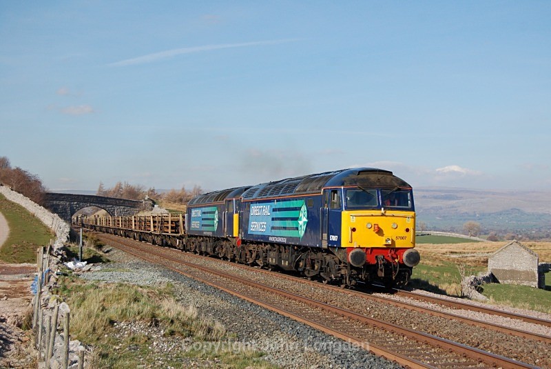 24.3.14 - 57007 & 57012 6K05 Carlisle - Crewe, Greengates - Greengates