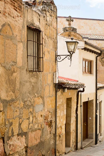 Salamanca - narrow street - Portugal and a hint of Spain