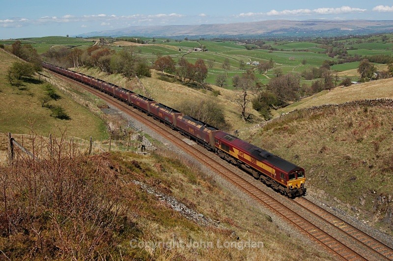 5.5.06 - 66111 6U53 Ayr - Drax, Birkett Tunnel - Birkett Tunnel