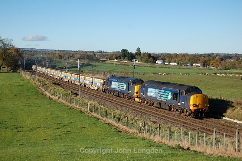 4.11.13 - 37605 & 37259 6K05 Carlisle - Crewe, Yanwath - West Coast Main Line (north to south)