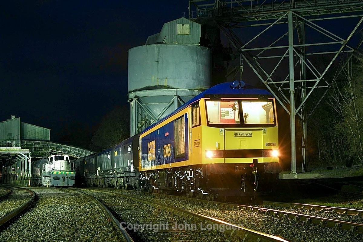 JL - 23.3.24 60085 'Snowdon'  Tarmac Swinden Quarry, CG charter - Elsewhere on the network