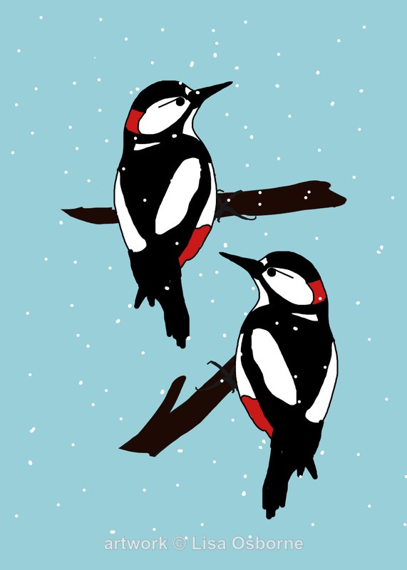 Woodpeckers - DIGITAL ARTWORK