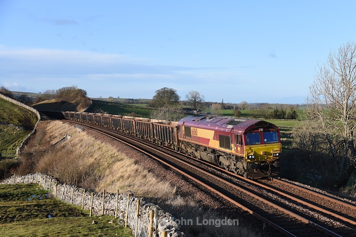 JL - 10.12.21 66060 6E97 Kirkby Thore - Tees Dock, Waitby - Waitby