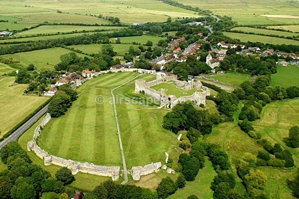 Pevensey Castle & Village, East Sussex - South Downs National Park