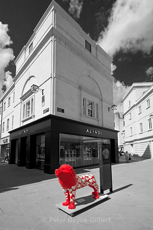 A 'Bath Lion', 2010 - Towns, Houses & Architecture