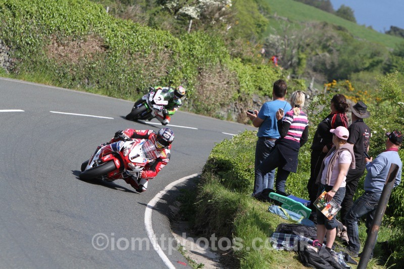 John McGuinness Honda / Honda Racing - Dainese Superbike Race 2014