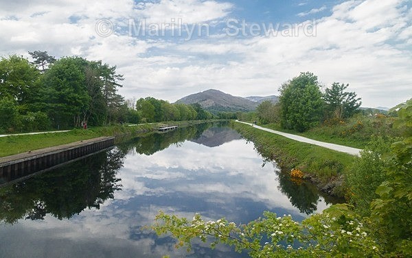 View opposite Neptune's Staircase - Scotland