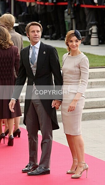 IT-35 Prince Emmanuele Filburt and wife  - Italy - Italian Royals