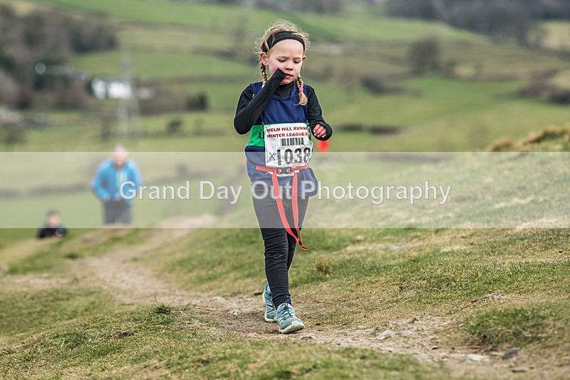 Helm Hill U9-64 - Kendal Winter League Helm Hill Under 9 Fell Race Sunday 16th March 2025