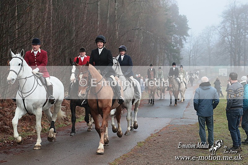 HUPY 261224 236 - Pytchley with Woodland Hunt Boxing Day Meet 26th December 2024