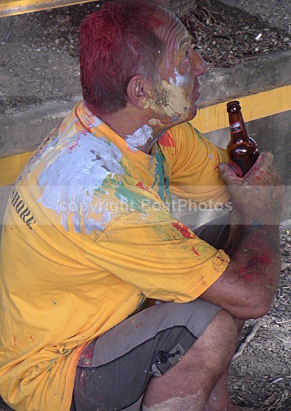 070213 Trinidad Carnival - Richard Painted - ATLANTIC CROSSING 2006