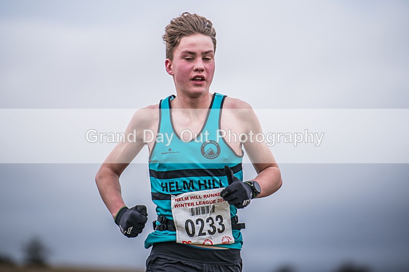 Cunswick U15  U17-135 - Kendal Winter League Cunswick Scar Junior Under 15 & 17 Fell Races Sunday 26th January 2025