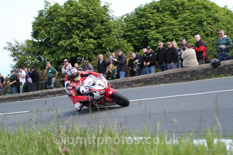 John McGuinness Honda / Honda Racing - Dainese Superbike Race 2014