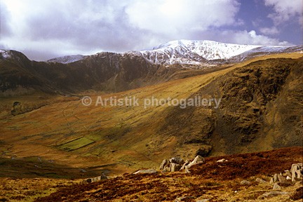 Carnedd Llewellyn in autumn 82-2 - Sceniks.com - Snowdonia landscape photographs by Dave O'Shea