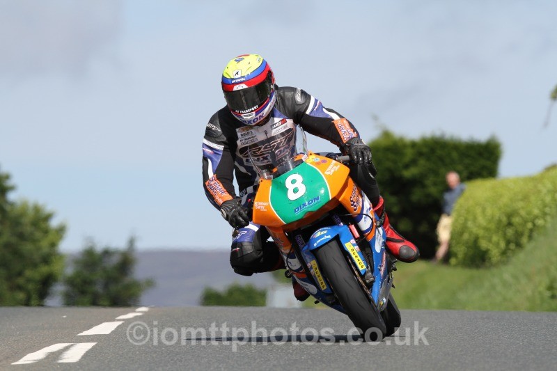 Jamie Hamilton Kawasaki / Stewart Smith Racing. - Bikenation Lightweight TT