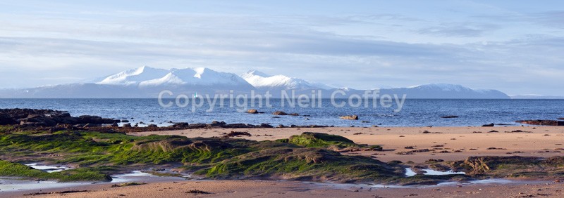 Isle Of Arran, Firth Of Clyde - Panoramic format