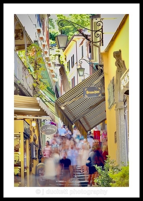  - Bustling Bellagio Street