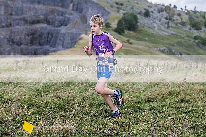 ESFRC Year 7-3 - English Schools Fell Running Championships Year 7 Giggleswick Saturday 1st October 2022