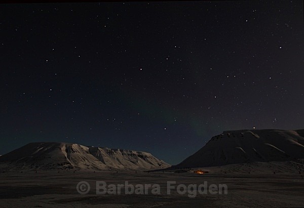 Adventdalen 9454 - Polar night