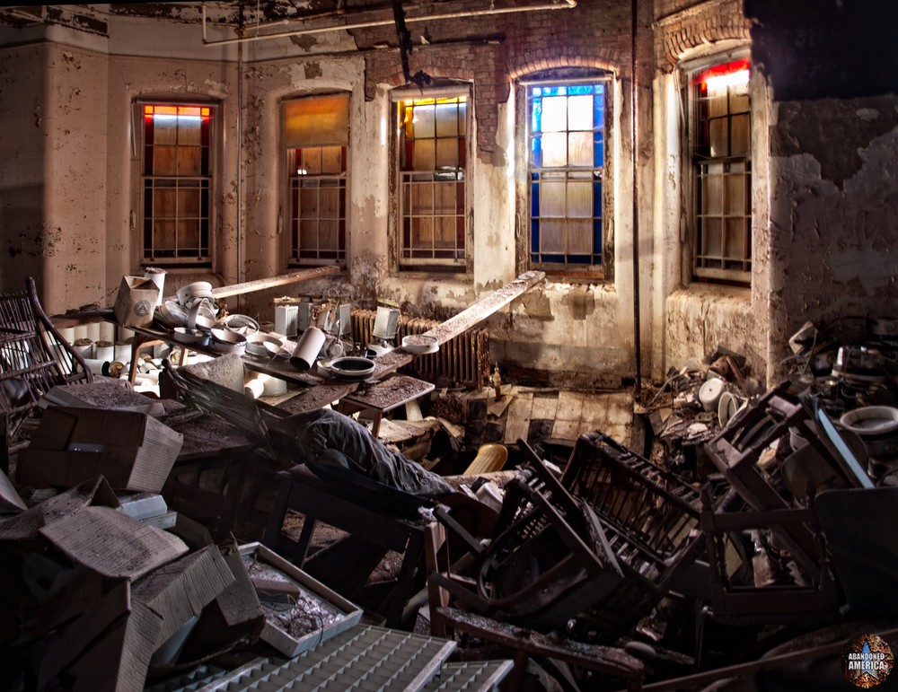 Dining Area Collapse | Hudson River State Hospital - Hudson River State Hospital